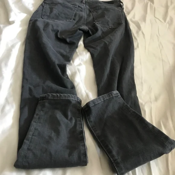EUC size 26 (fit 27 too) Grey stretchy comfy The Farrah Skinny jeans - Picture 5 of 7